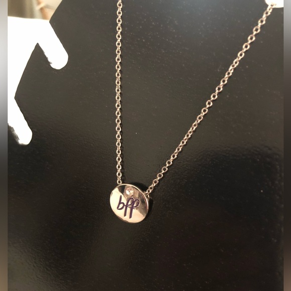 LIa Sophia Silver BFF Necklace - Picture 1 of 7